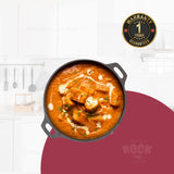 ROCK TAWA 11 INCH KADHAI/3 LITRES (PRE-SEASONED CAST IRON) KADHAI