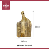 ROCK TAWA WOODEN CHOPPER BOARD CHOPPING BOARD 35 CM