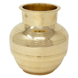 ROCK TAWA BRASS PUTTU MAKER WITH STEAMER KUDAM COOKER