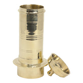 ROCK TAWA BRASS PUTTU MAKER WITH STEAMER KUDAM COOKER