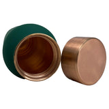 ROCK TAWA COPPER WATER BOTTLE WITH SILK FINISH (COLOUR DIFFERS)