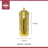 ROCK TAWA BRASS TRADITIONAL COFFEE FILTER CLASSIC FINISH,350 ML