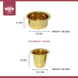 BRASS DABARASET MAT FINISH