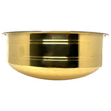 ROCK TAWA BRASS PAYASAM POT 9.8 INCH DIAMETER WITH KALAI
