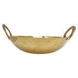 ROCK TAWA BRONZE KADHAI 8 INCHES 1250 ML CAPACITY (GOLD COLOR)
