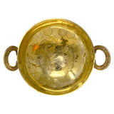 ROCK TAWA BRONZE KADHAI 8 INCHES 1250 ML CAPACITY (GOLD COLOR)