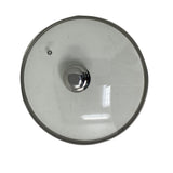 ROCK TAWA SS INDUCTION KADHAI WITH GLASS LID, 20 CM / 1.75 LTRS