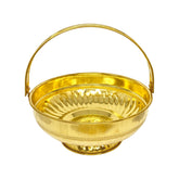 BRASS FLOWER URLI BOWL 8'6" INCHES BY ROCKTAWA