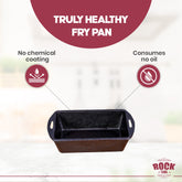 ROCK TAWA PRE-SEASONED CAST IRON COOKWARE RECTANGULAR BREAD LOAF CAKE MOULD PAN