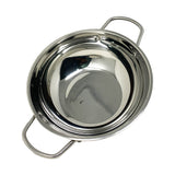 ROCK TAWA STAINLESS STEEL KADHAI/KADAI| 3-LAYER BODY