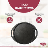 ROCK TAWA 11 INCH CAST IRON DOSA TAWA