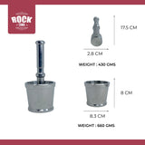 ROCK TAWA SS MORTAR & PESTLE |IMAM DASTA 8 CM LONG