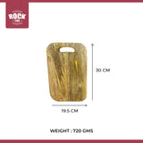 ROCK TAWA WOODEN CHOPPER BOARD CHOPPING BOARD