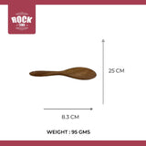 ROCK TAWA WOODEN MANGO WOOD SERVING LADLE FOR COOKING
