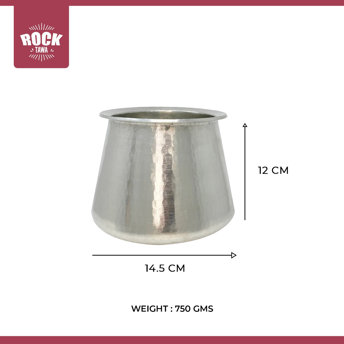 Tin vessel 1750 ml